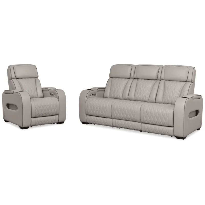 Boyington Power Reclining Sofa and Recliner