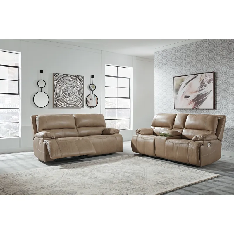 Ricmen Power Reclining Sofa and Loveseat