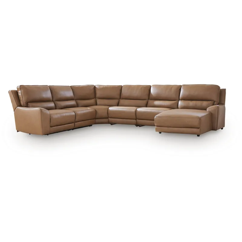 Silverbrooke 6-Piece Reclining Sectional with Chaise