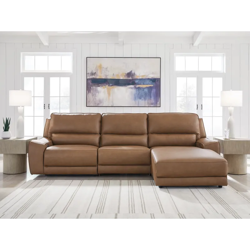 DeepWakes 3-Piece Reclining Sofa Chaise