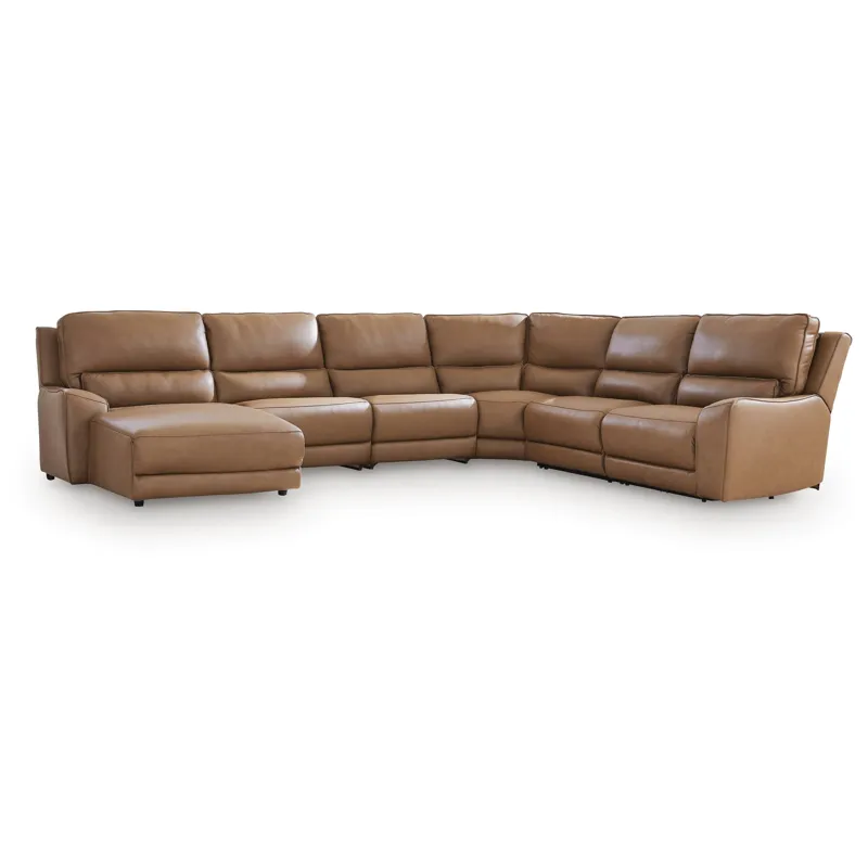 Silverbrooke 6-Piece Reclining Sectional with Chaise