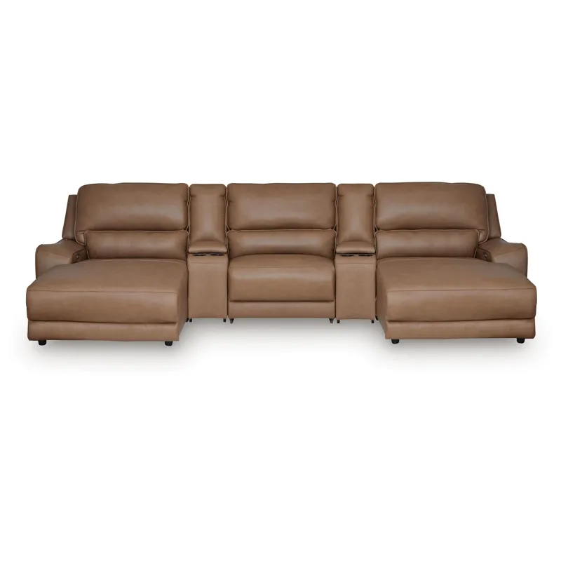 Silverbrooke 5-Piece Power Reclining Sectional with Chaise