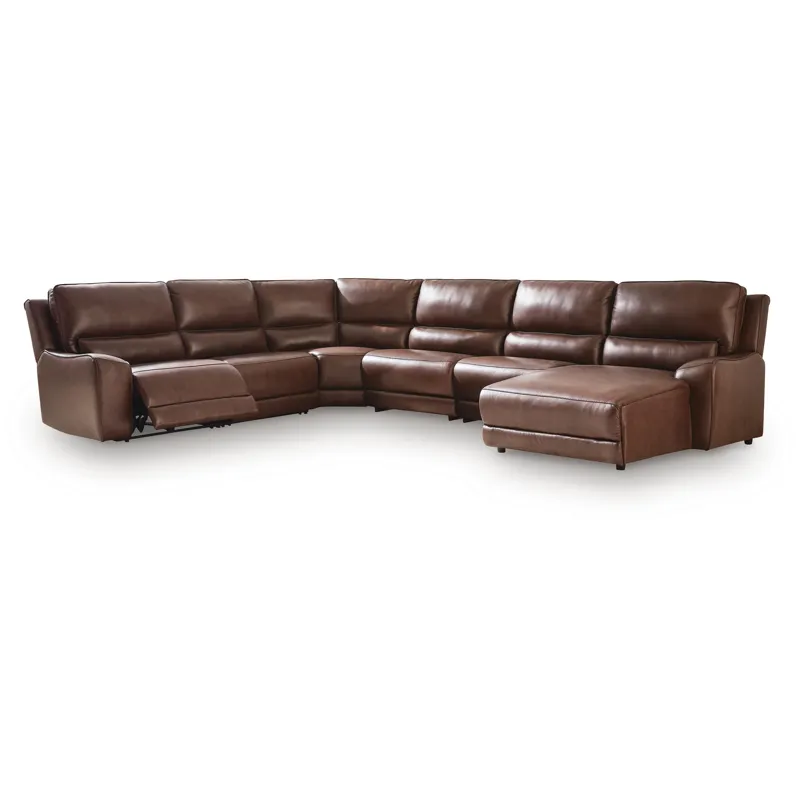 Silverbrooke 6-Piece Reclining Sectional with Chaise