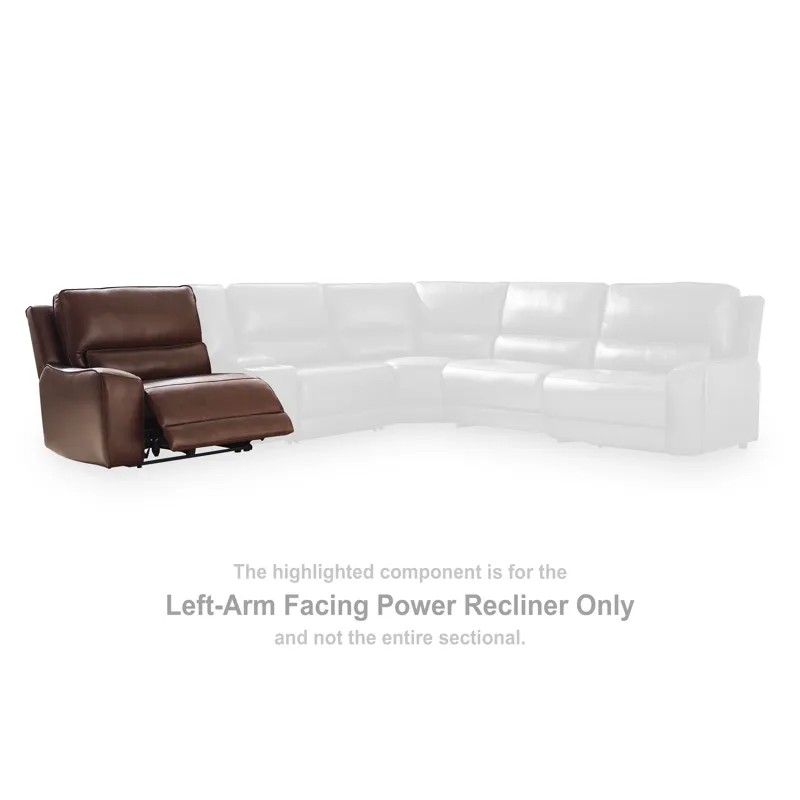 DeepWakes Left-Arm Facing Power Recliner