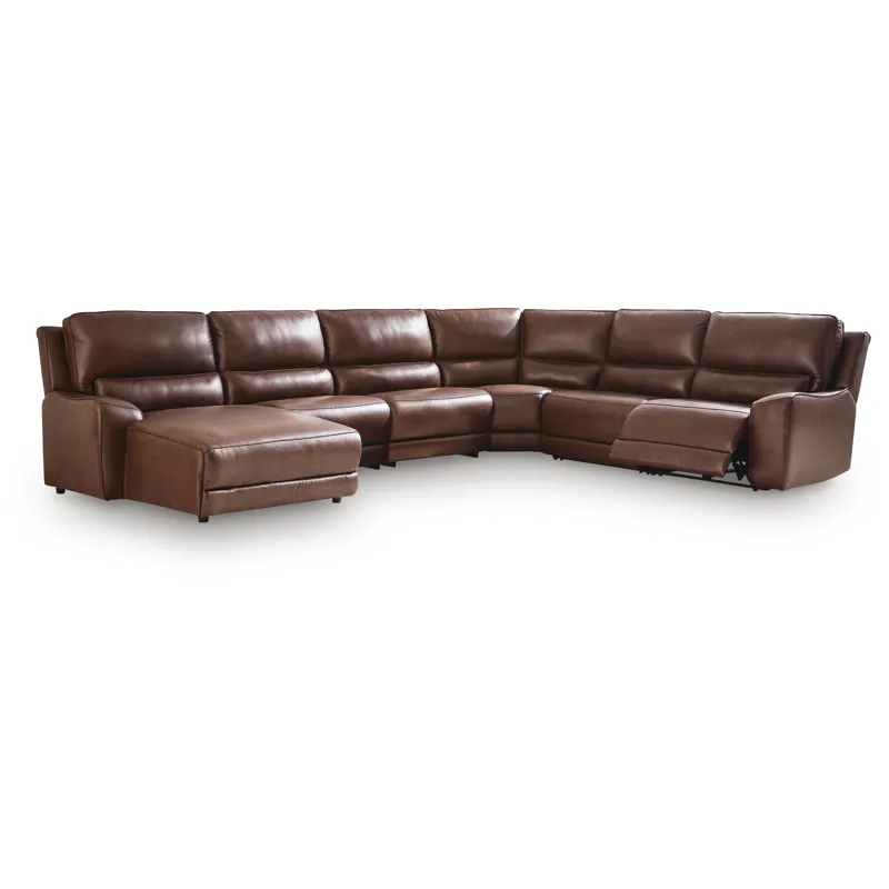 Silverbrooke 6-Piece Reclining Sectional with Chaise