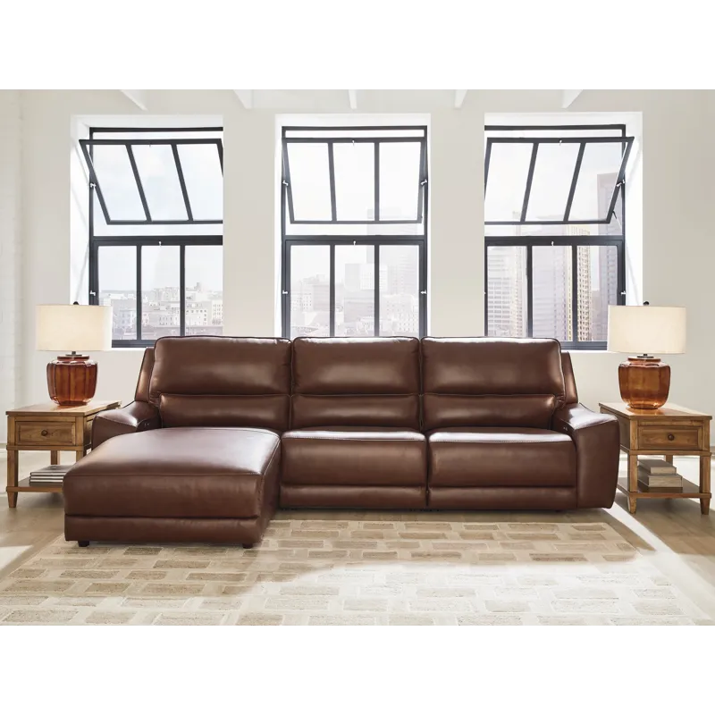 DeepWakes 3-Piece Reclining Sofa Chaise