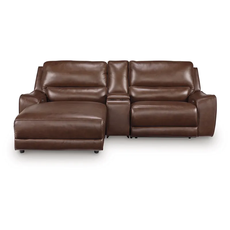 DeepWakes 3-Piece Power Reclining Sectional with Chaise