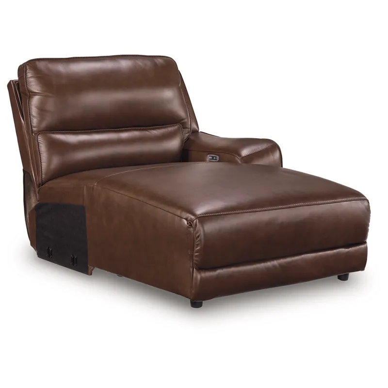 DeepWakes Right-Arm Facing Press Back Power Chaise