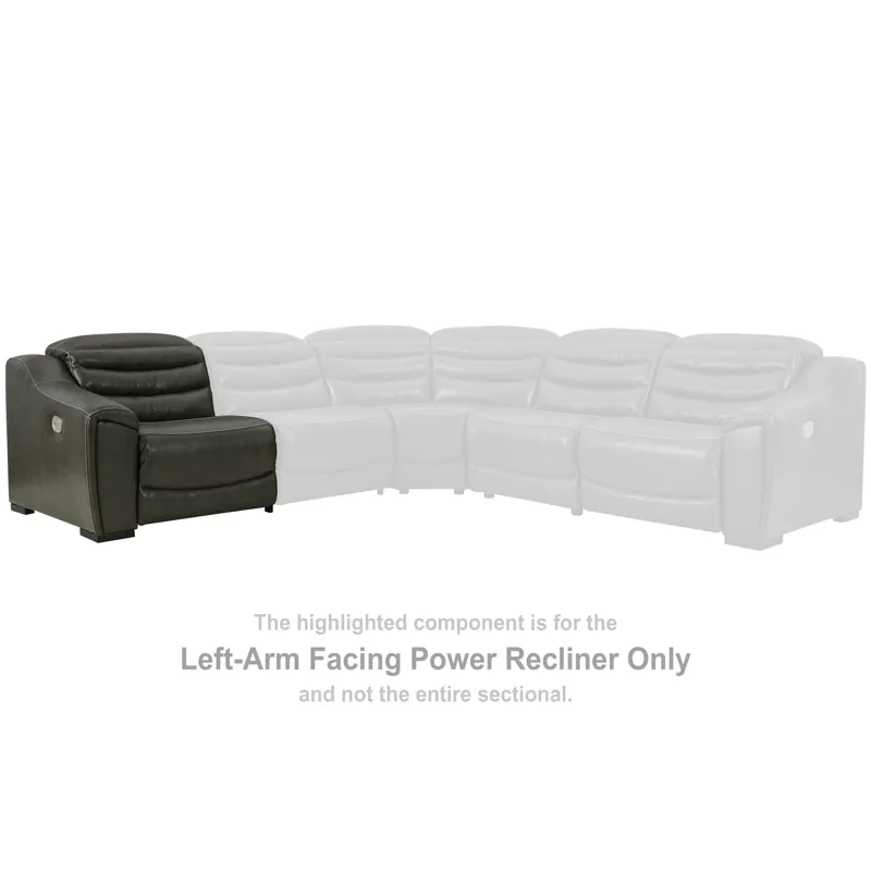 Center Line Left-Arm Facing Power Recliner