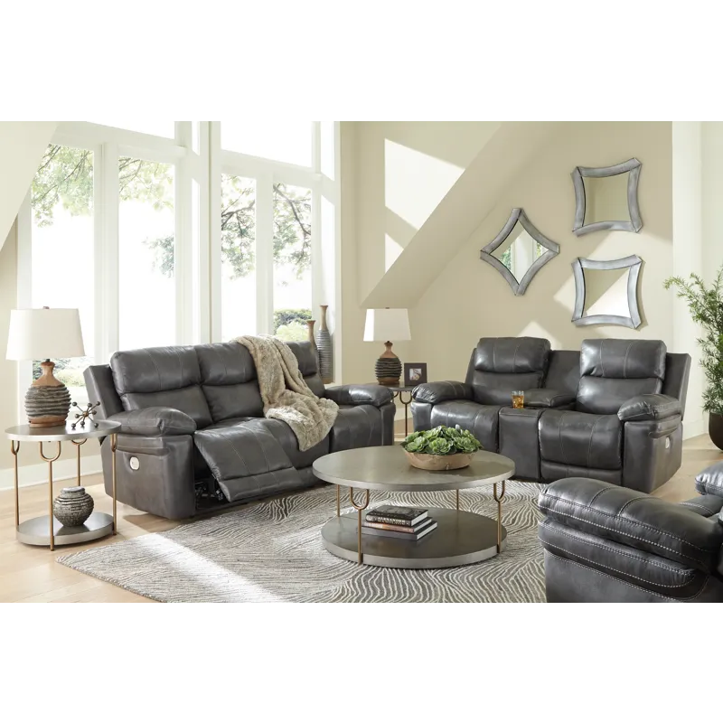 Edmar Power Reclining Sofa, Loveseat and Recliner