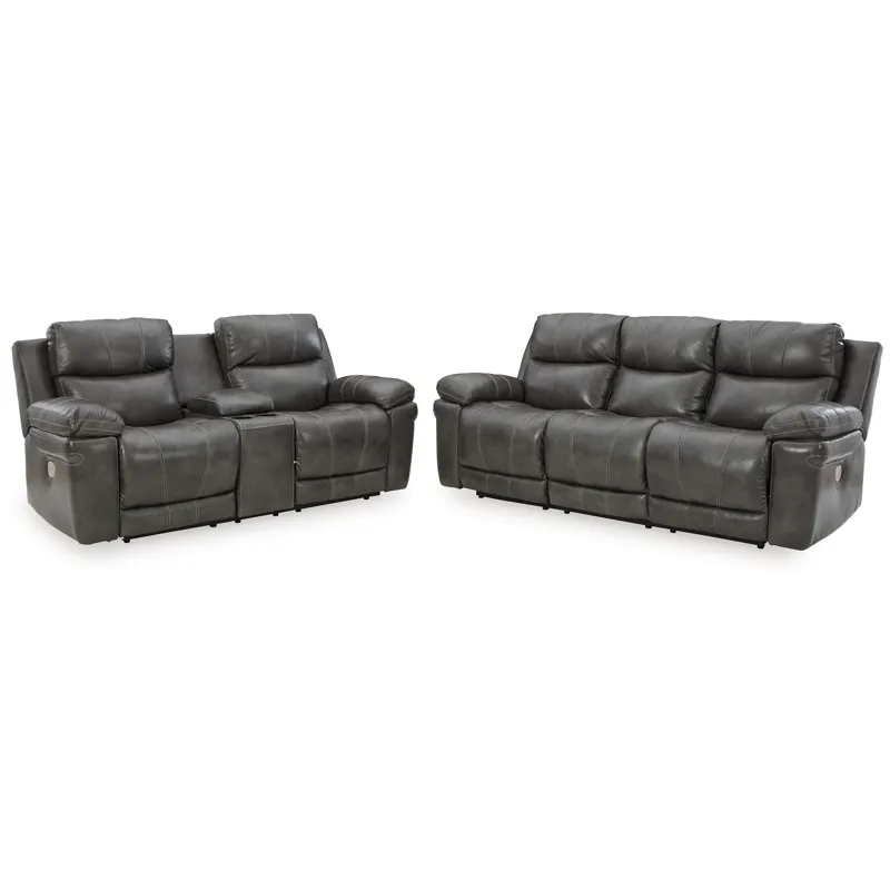 Edmar Power Reclining Sofa and Loveseat