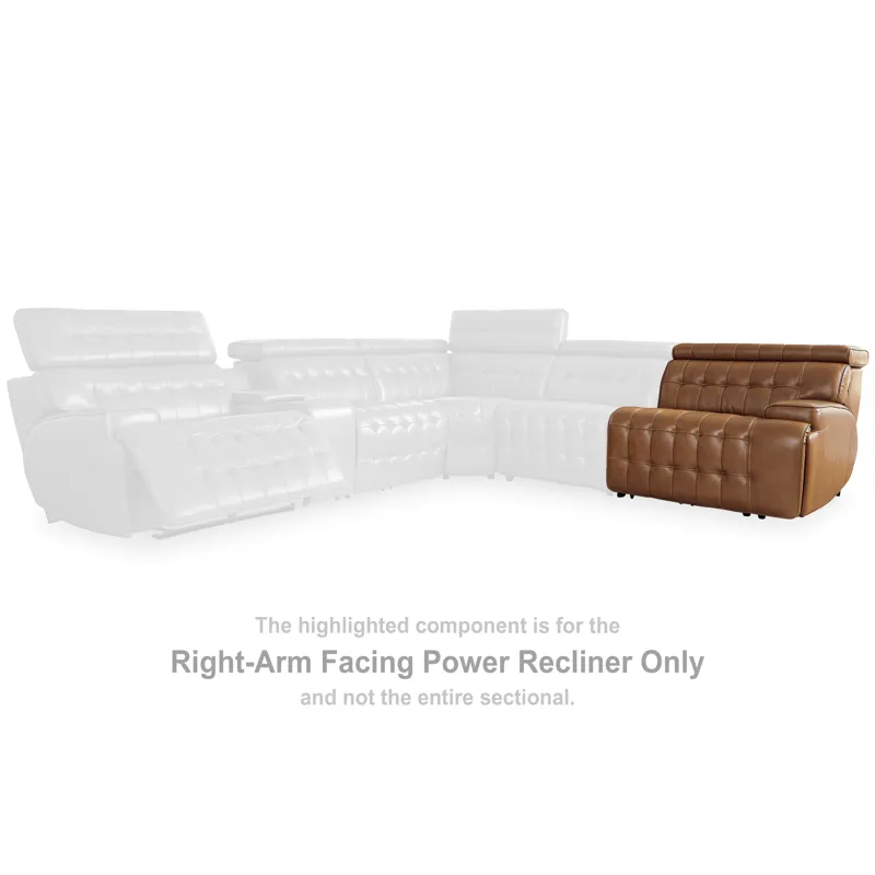 Temmpton Right-Arm Facing Power Recliner