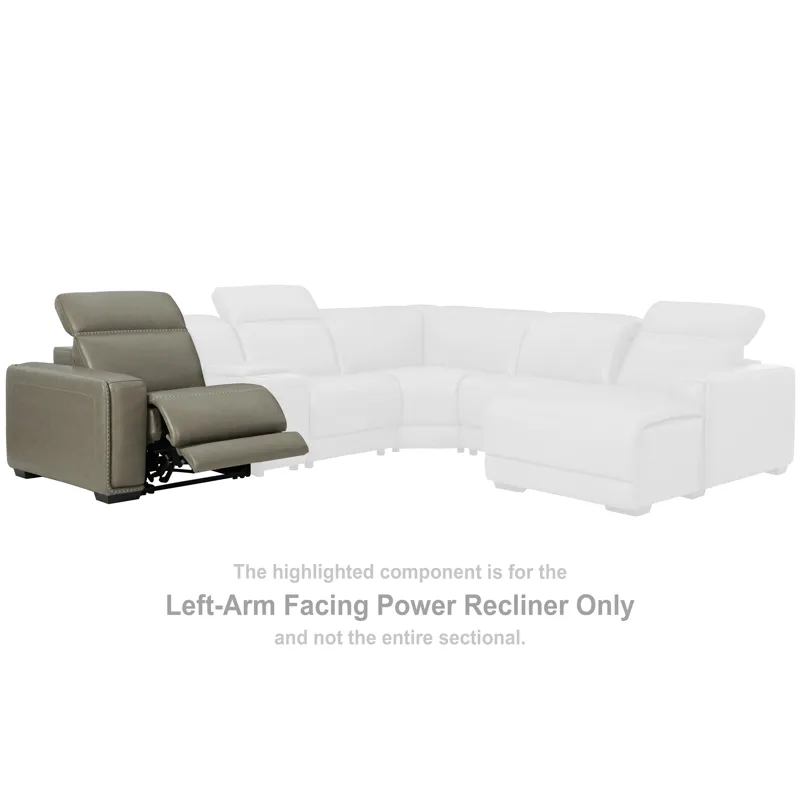 Correze Left-Arm Facing Power Recliner