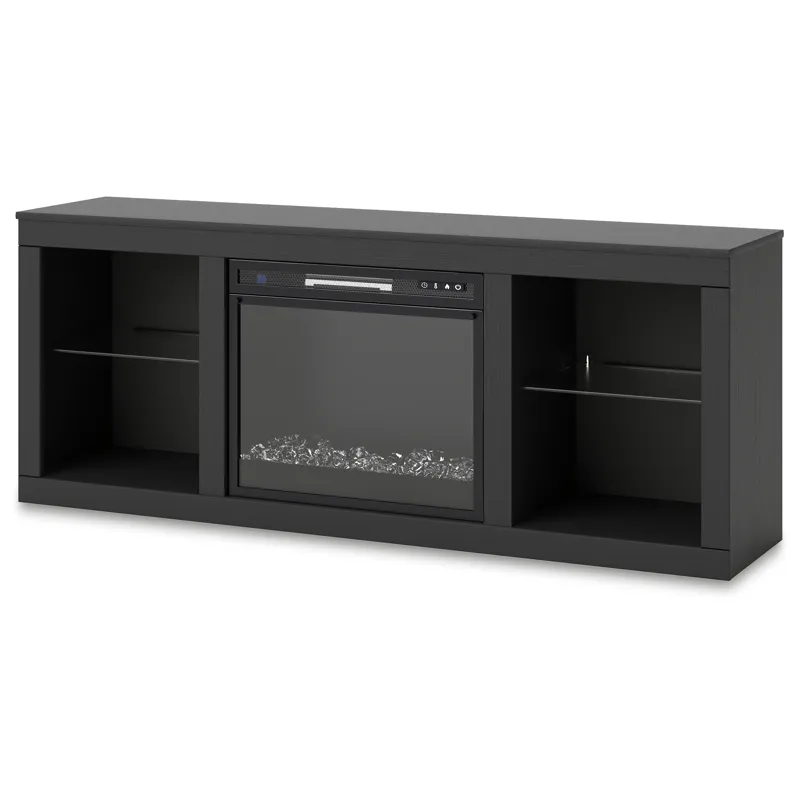Cayberry 64" TV Stand with Electric Fireplace