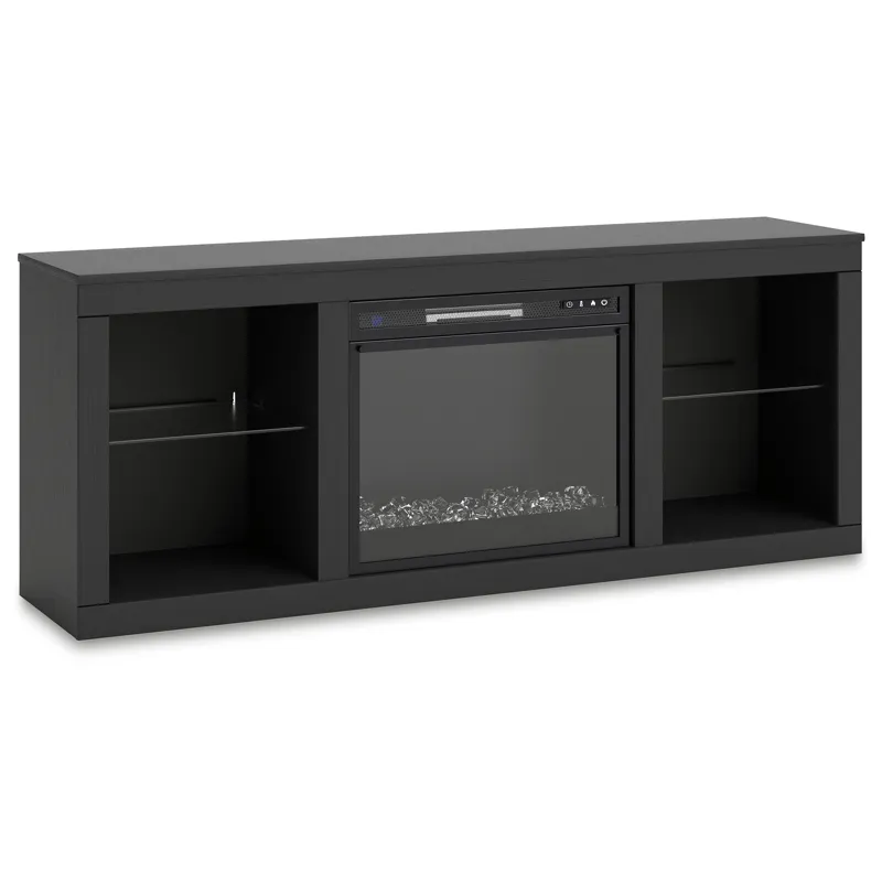 Cayberry 64" TV Stand with Electric Fireplace