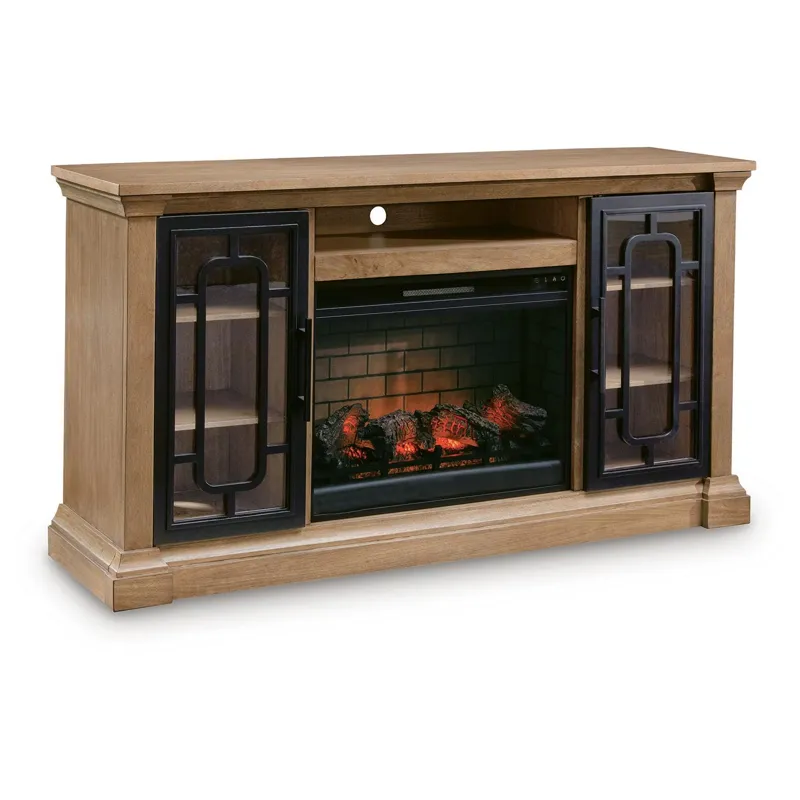 Wittenmyer 72\" TV Stand with Electric Fireplace
