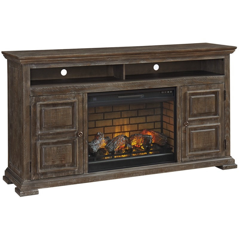 Wyndahl 72" TV Stand with Electric Fireplace by Signature Design by