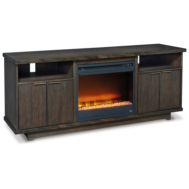 Brazburn 66" TV Stand with Electric Fireplace