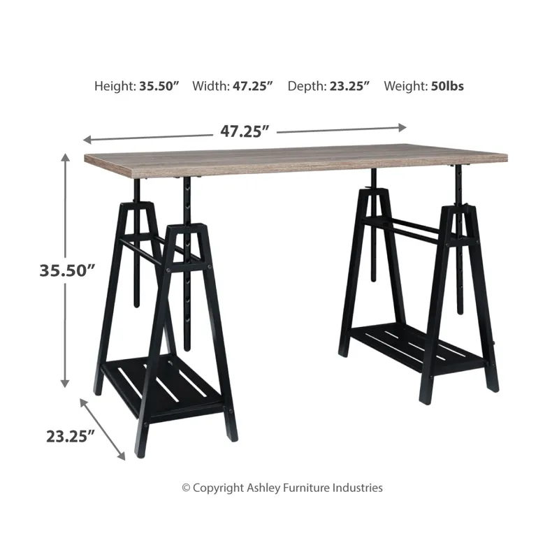 Irene Adjustable Height Desk