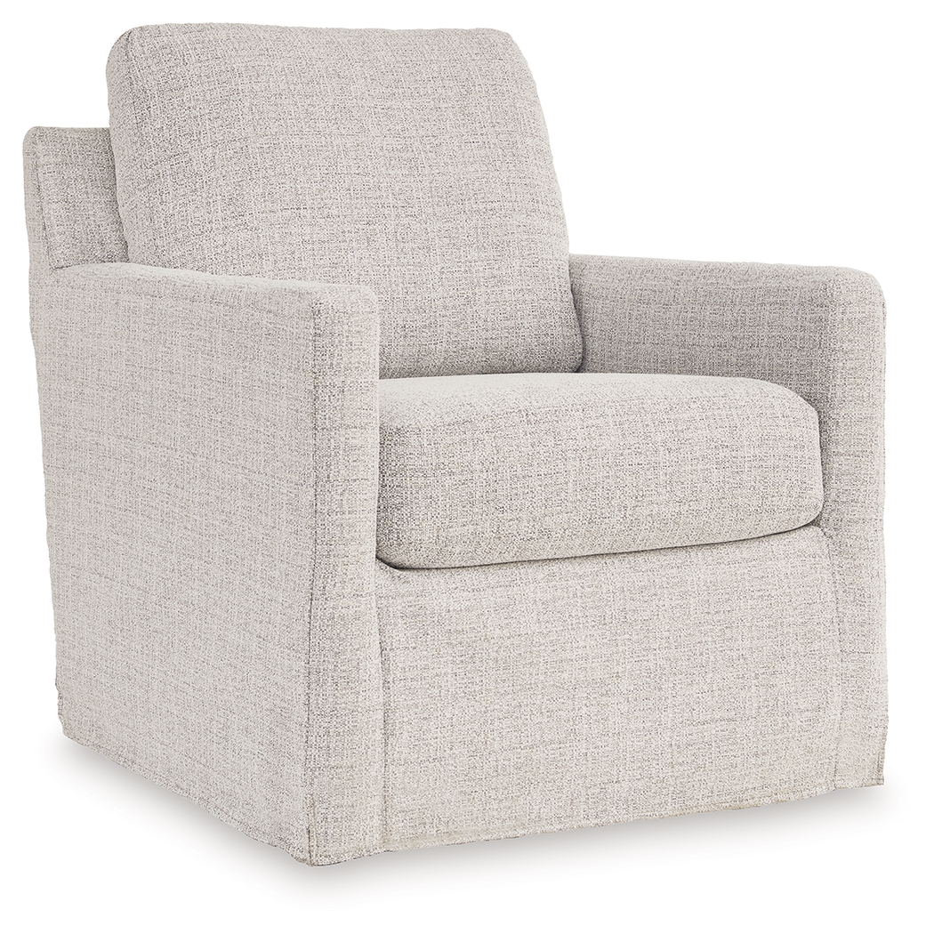 Nenana NextGen Nuvella Swivel Glider Accent Chair A3000644 by