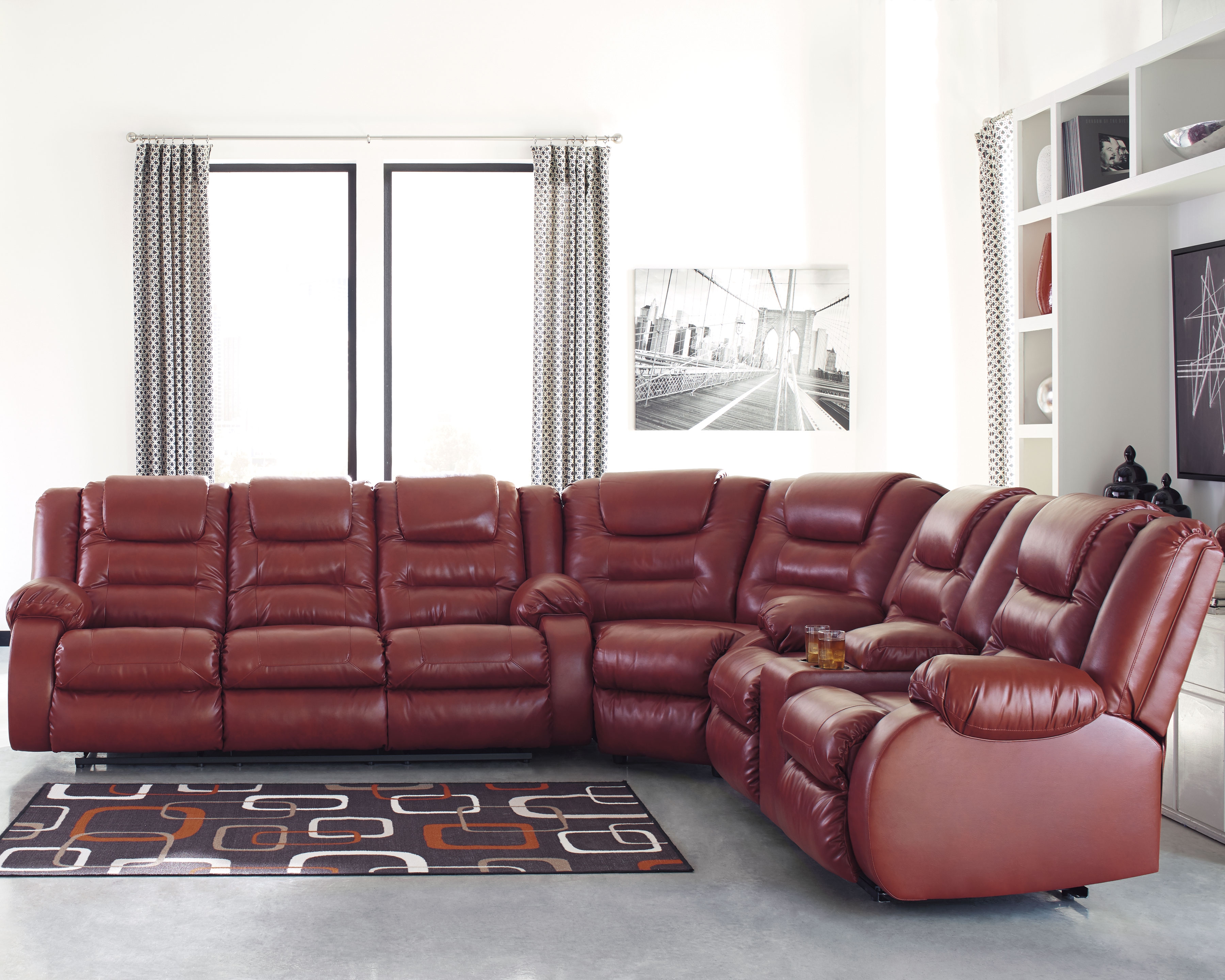 Vacherie 3Piece Reclining Sectional 79306S1 by Signature Design by