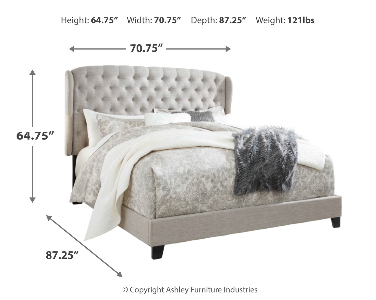 Jerary Queen Upholstered Bed B090981 by Signature Design by Ashley at