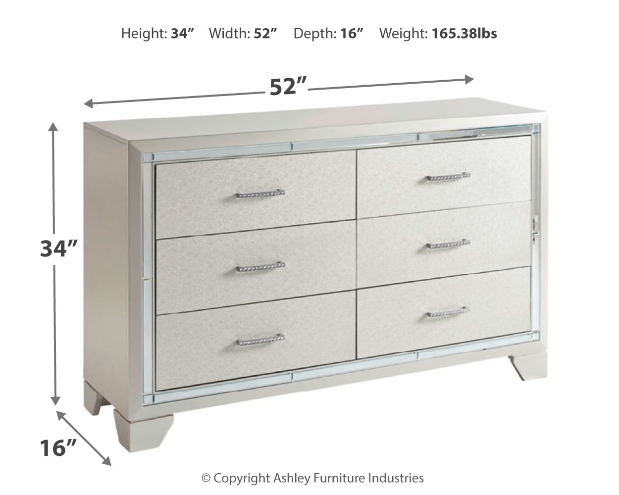 DRESSER B41021 by Signature Design by Ashley at The Furniture Mall