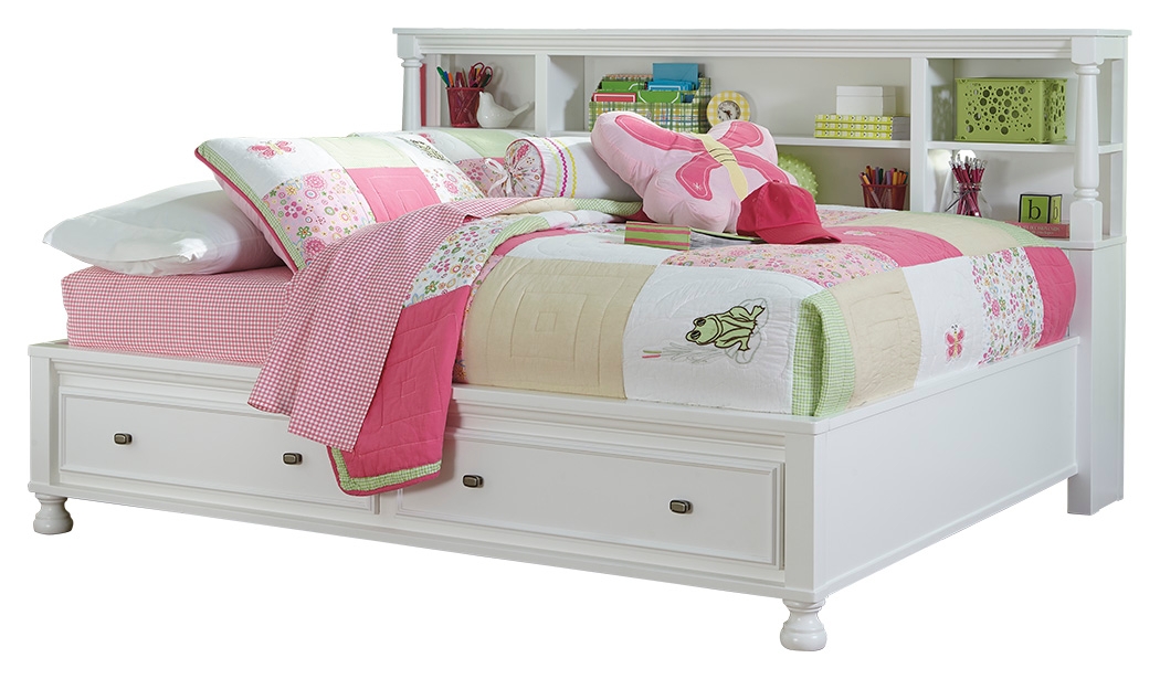 kaslyn bookcase bed