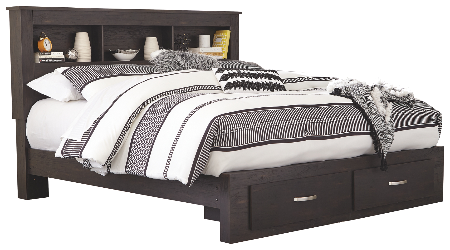 Reylow King Bookcase Bed with 2 Storage Drawers B555B13 at Ashley HomeStore