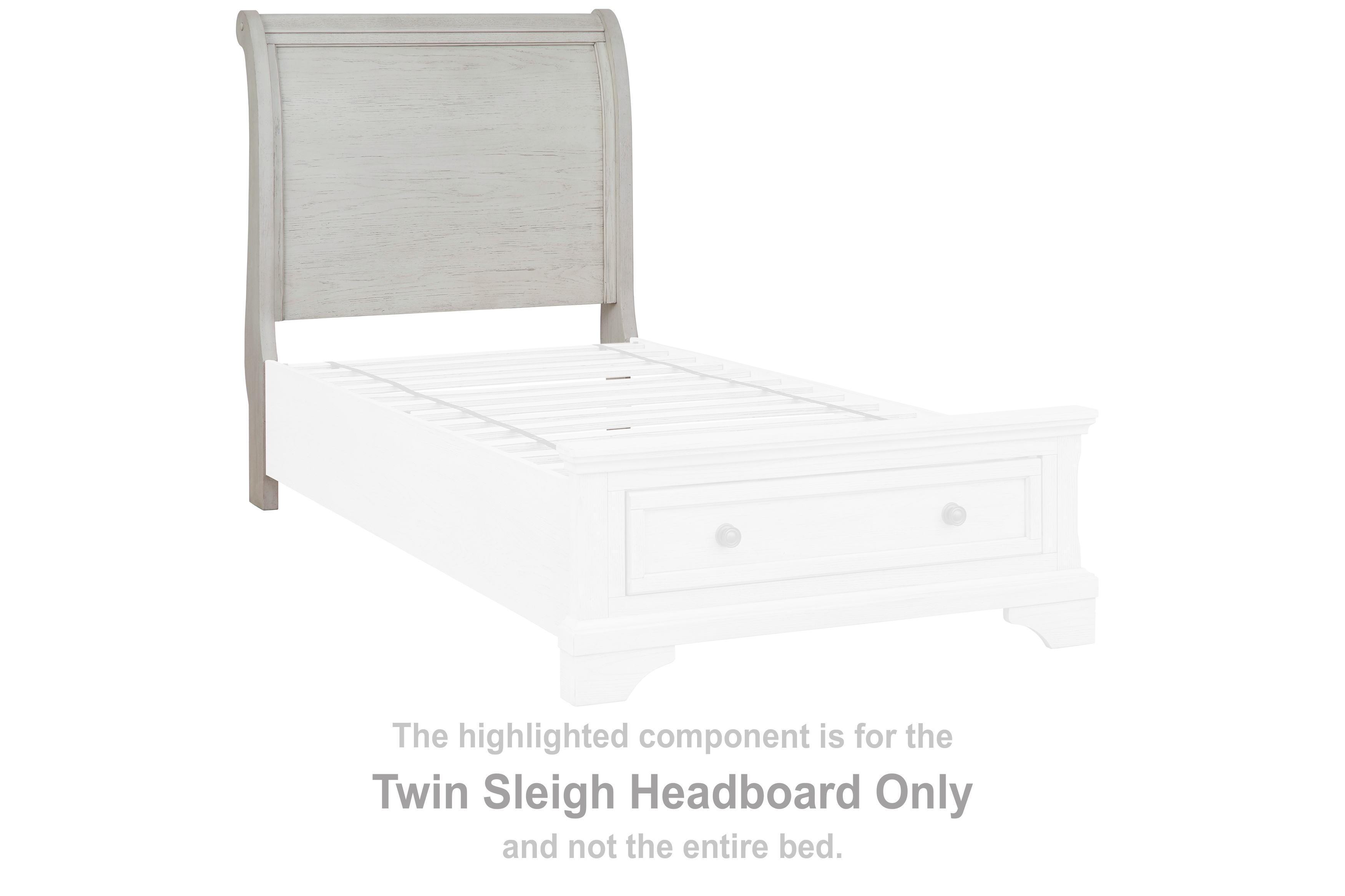 Robbinsdale Twin Sleigh Headboard B74253 by Signature Design by Ashley