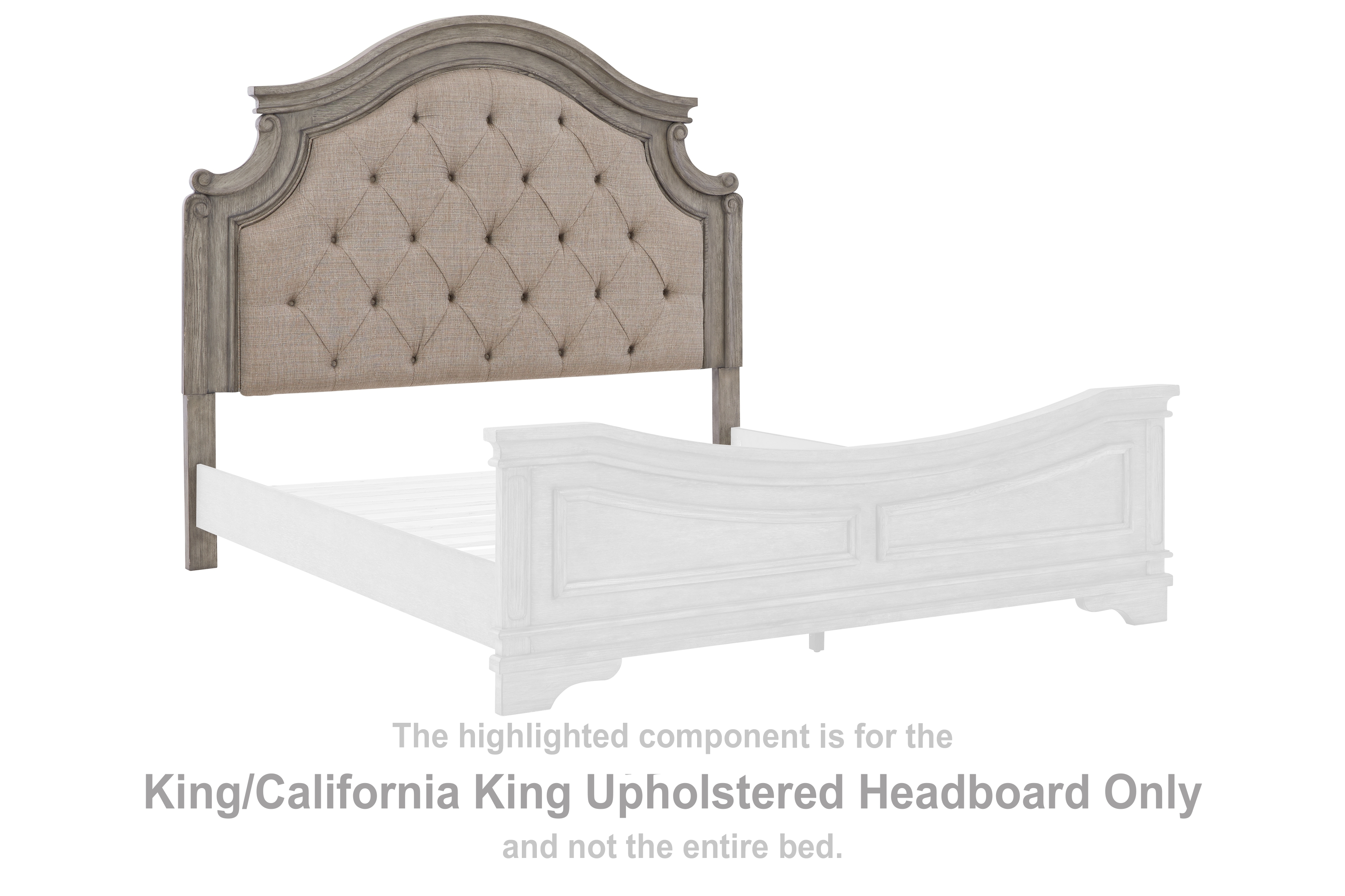 Lodenbay King/California King Upholstered Headboard NIS862491451 at