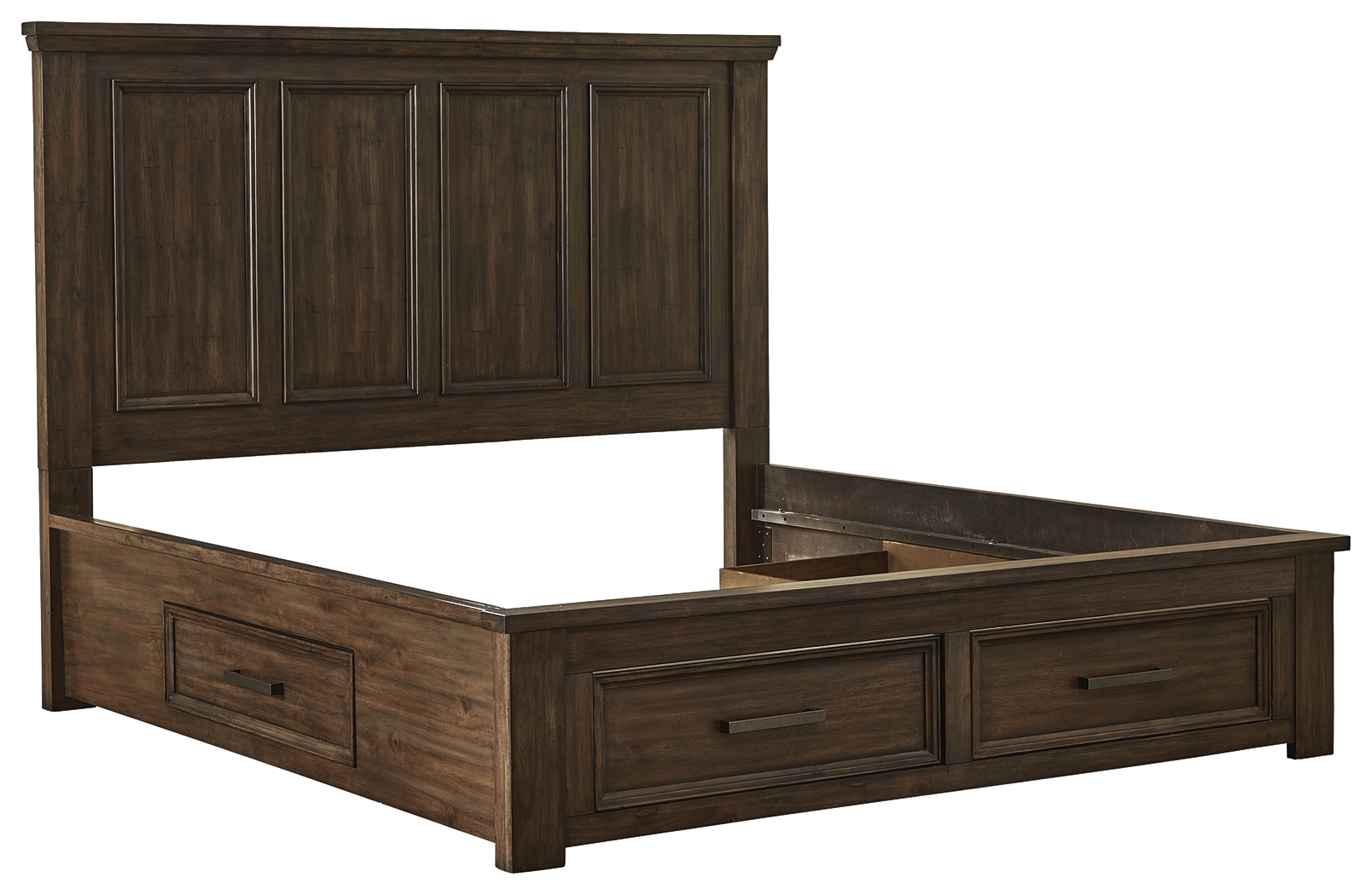 Johurst King Panel Bed with 2 Storage Drawers by Signature Design by
