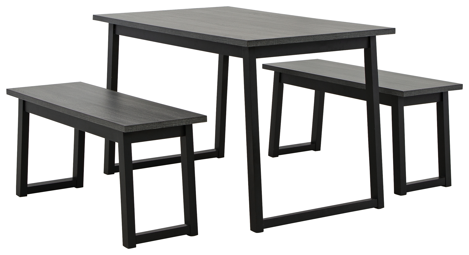 Garvine Dining Table and Benches (Set of 3) D161125 by Signature