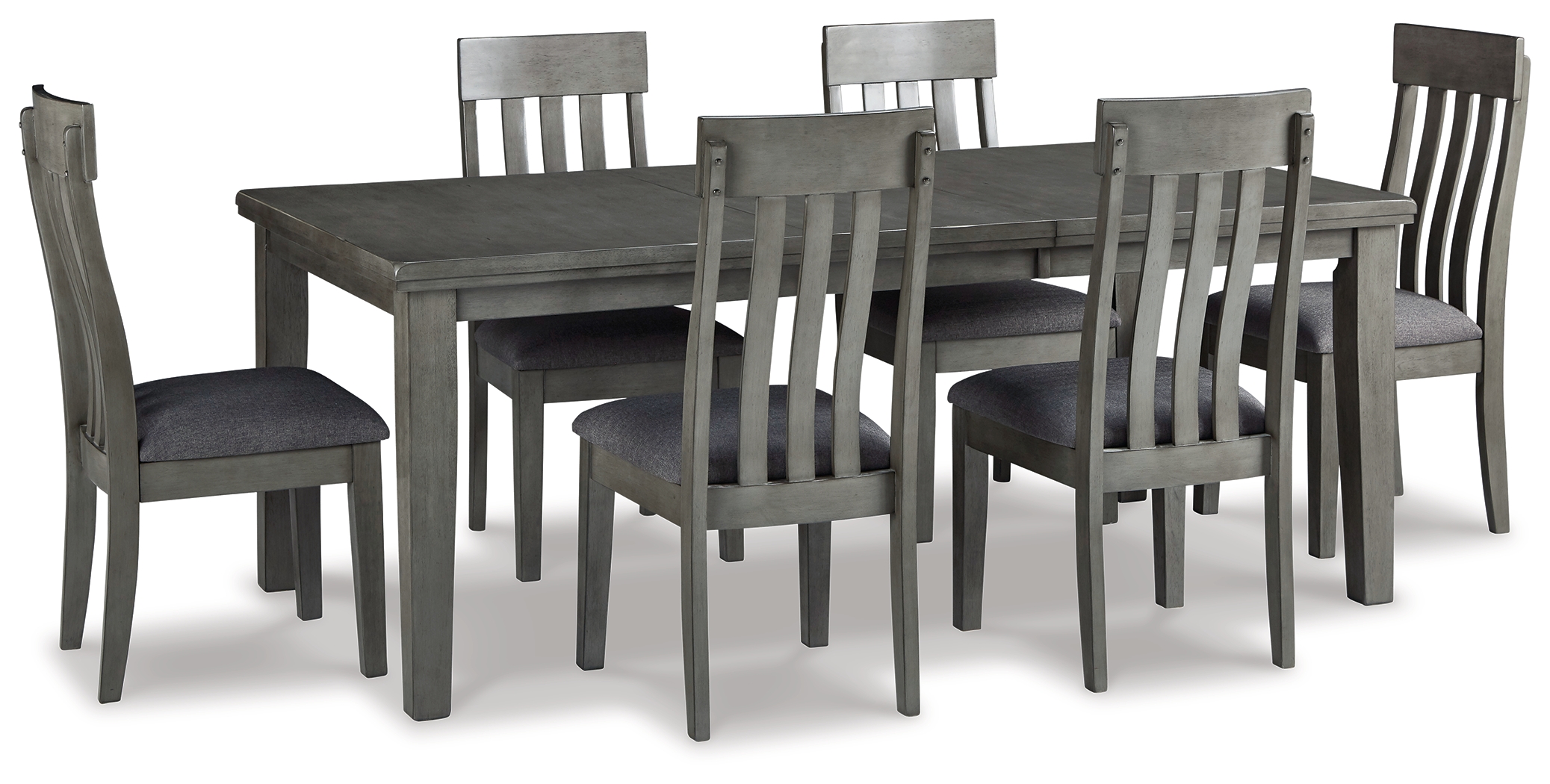Hallanden Dining Table, 6 Chairs and Server D589D5 by Signature Design