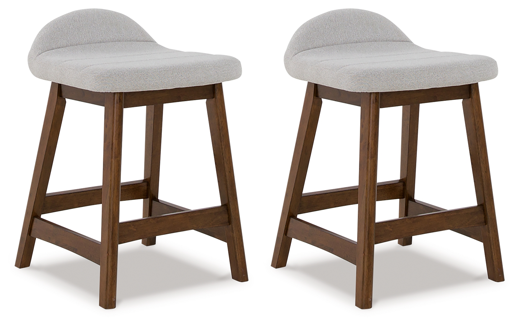 Lyncott Counter Height Bar Stool (Set of 2) D615124X2 by Signature