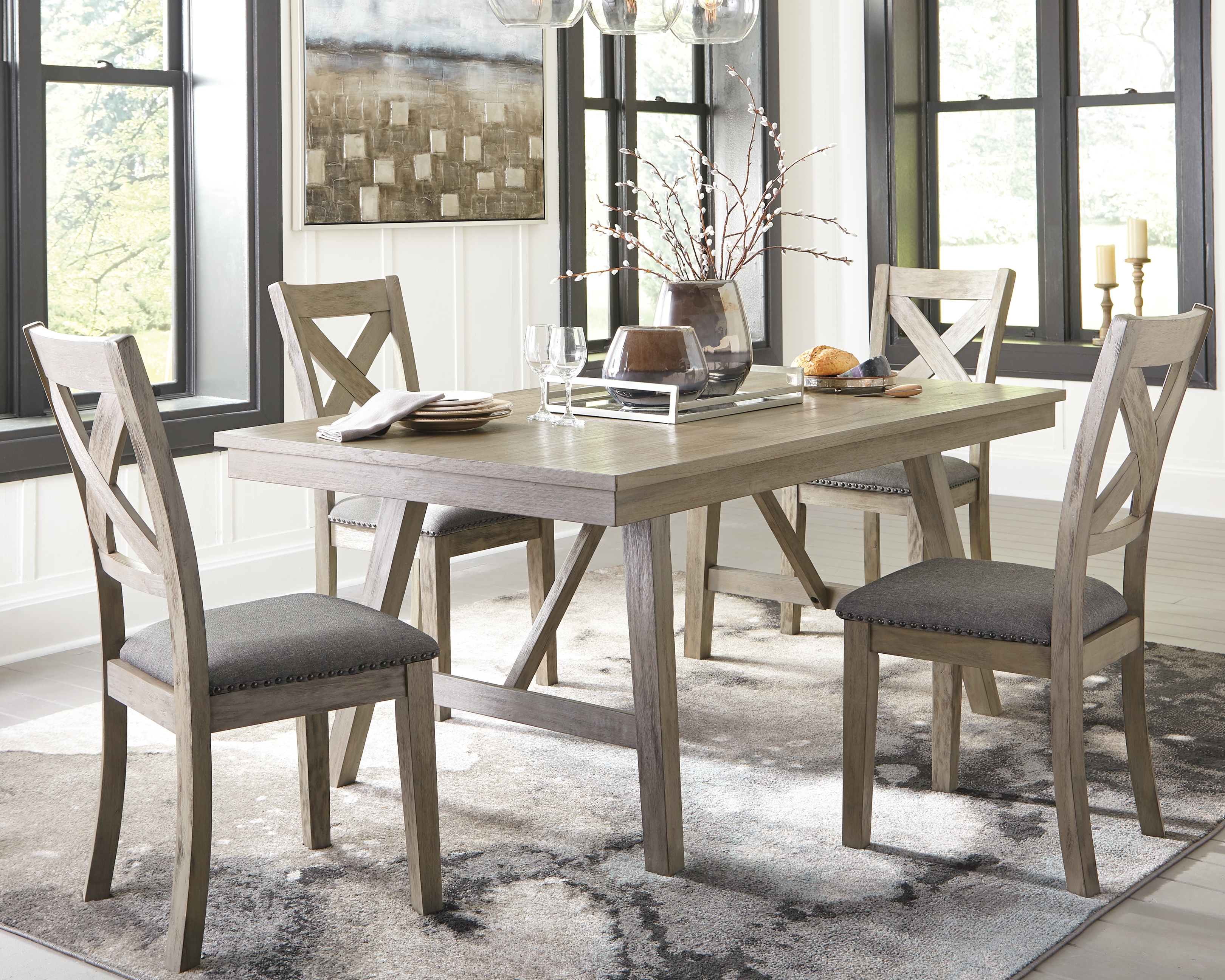 Aldwin Dining Table D61745 by Signature Design by Ashley at Old Brick