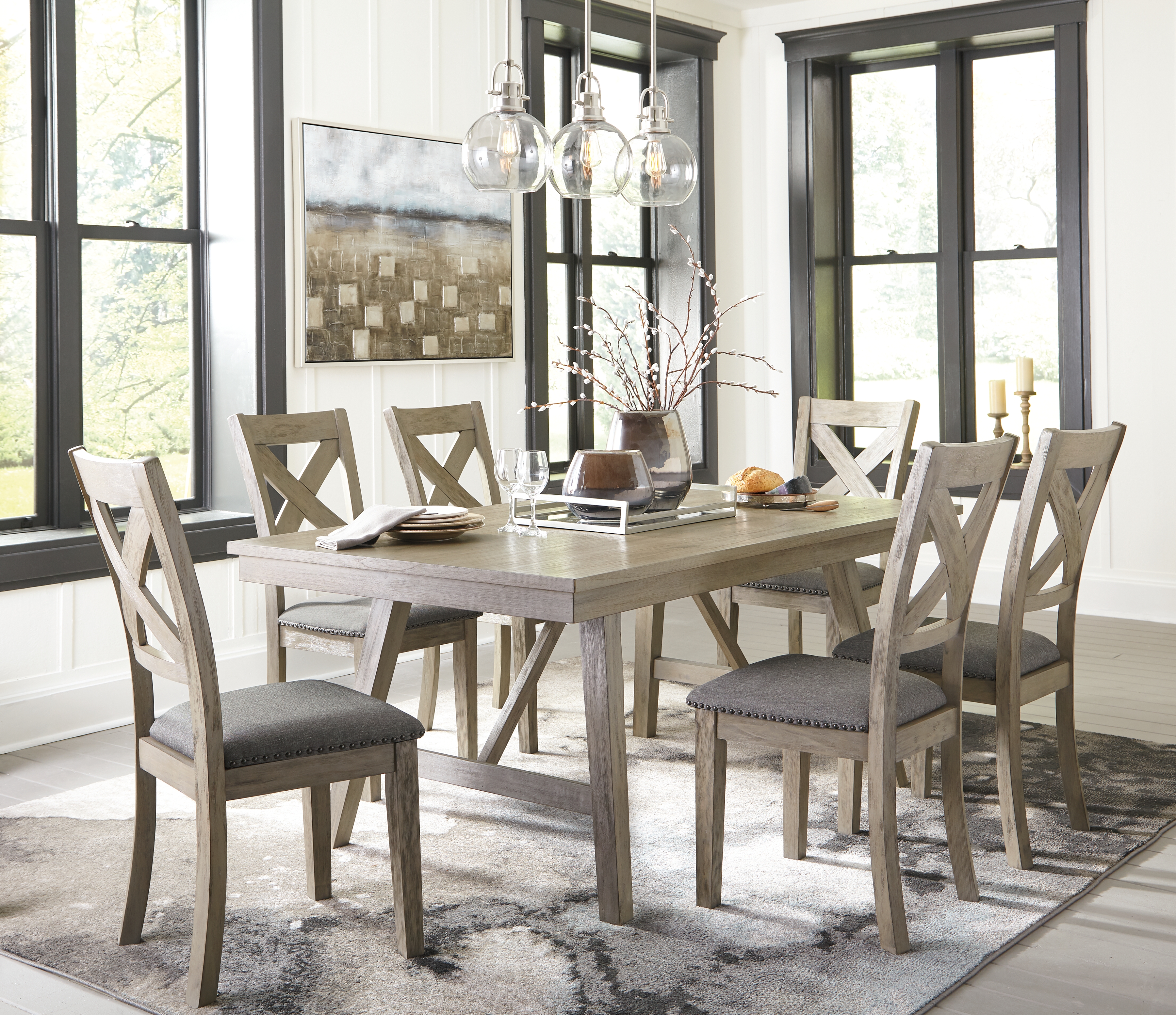 Aldwin Dining Table D61745 by Signature Design by Ashley at Old Brick