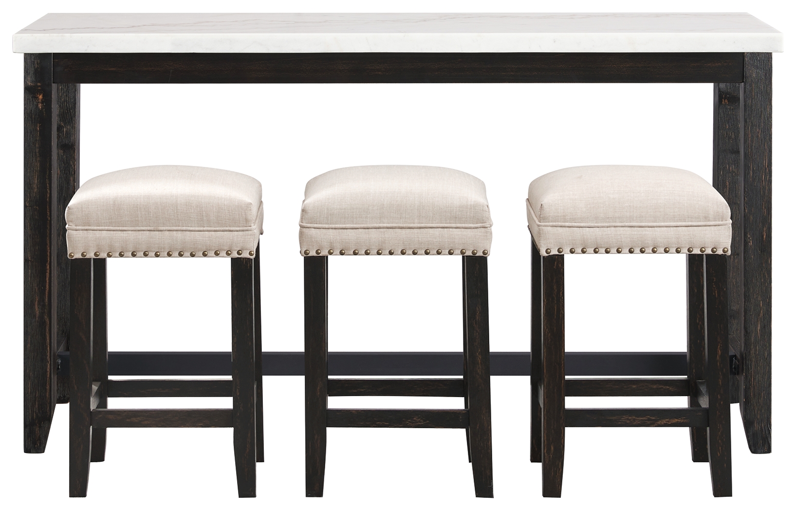 Anchorville Counter Height Dining Table and Bar Stools (Set of 4