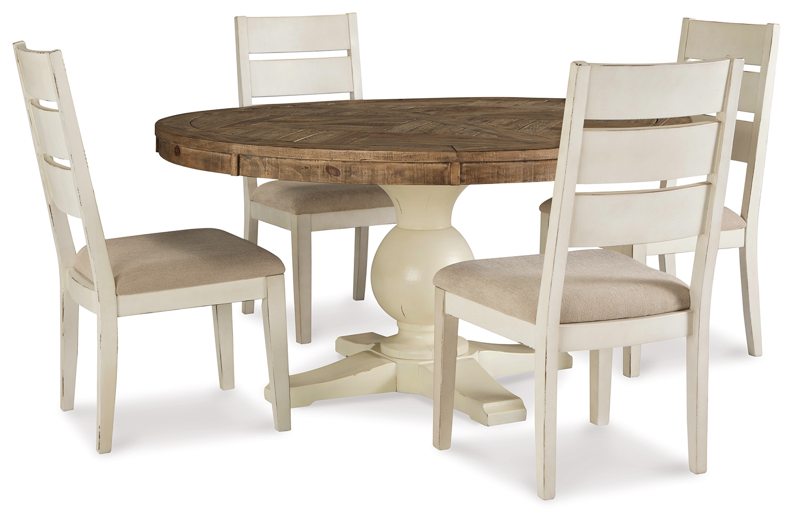Grindleburg Dining Table and 4 Chairs D754D2 by Signature Design by