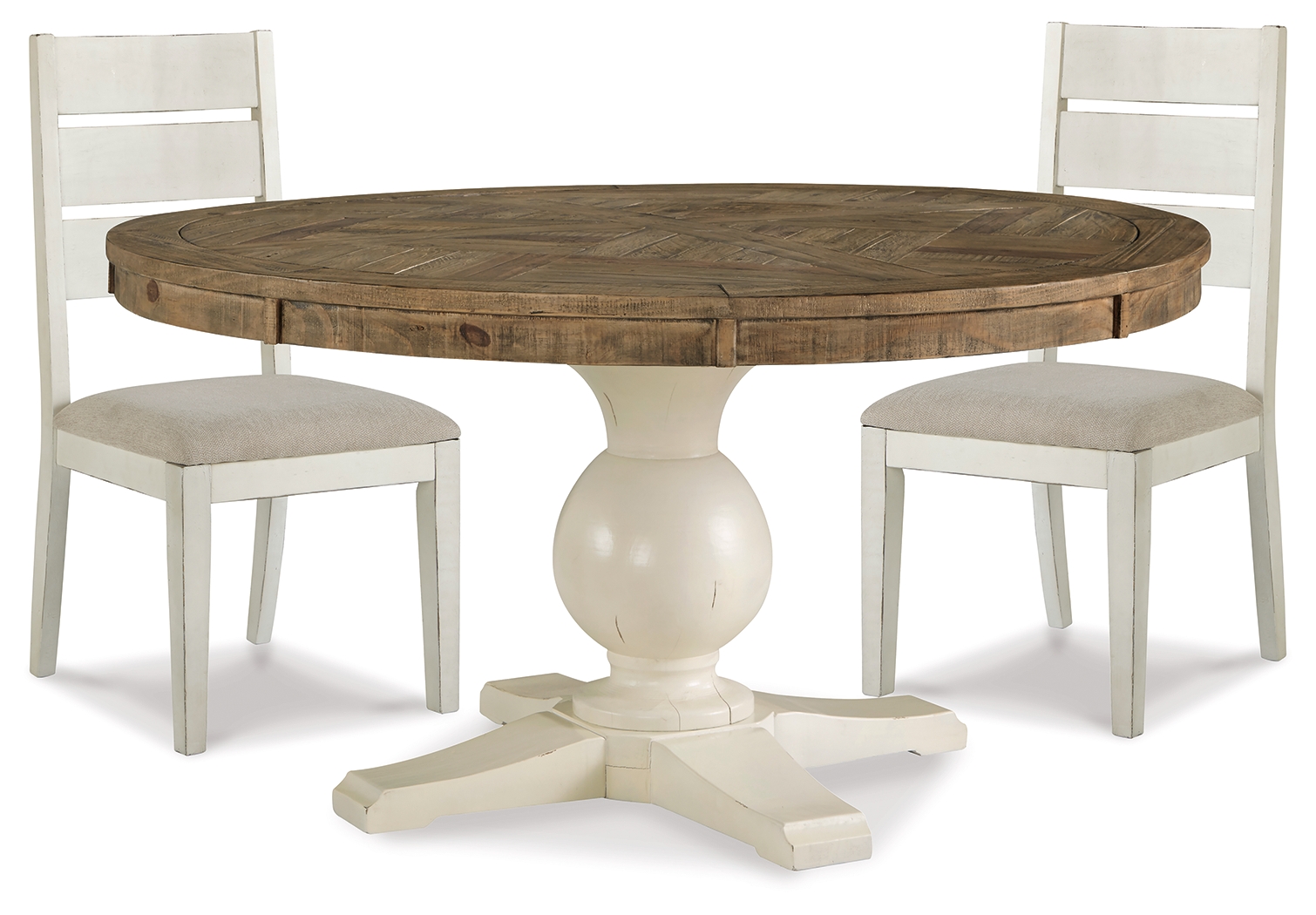 Grindleburg Dining Table and 2 Chairs D754D10 by Signature Design by Ashley at Missouri Furniture
