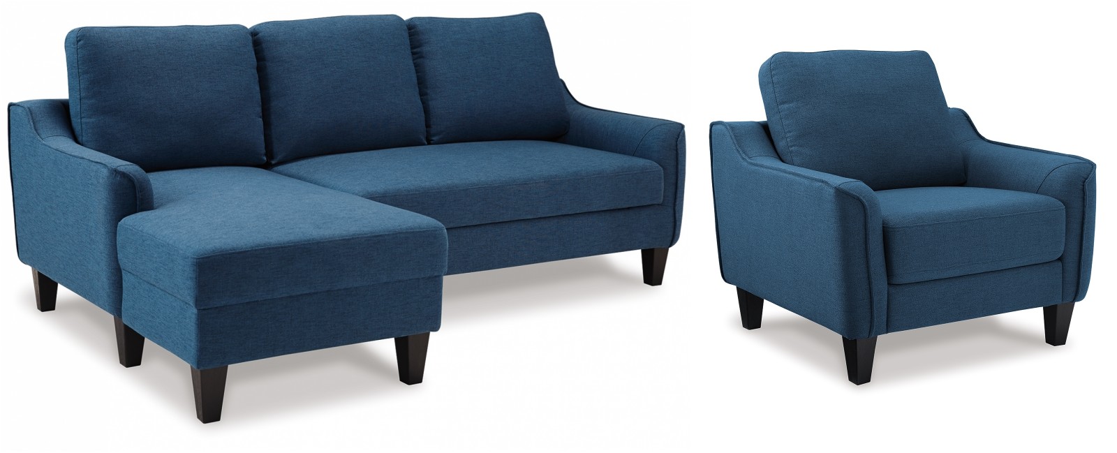 Jarreau Sofa Chaise Sleeper and Chair NIS597412243 at FurnitureLand