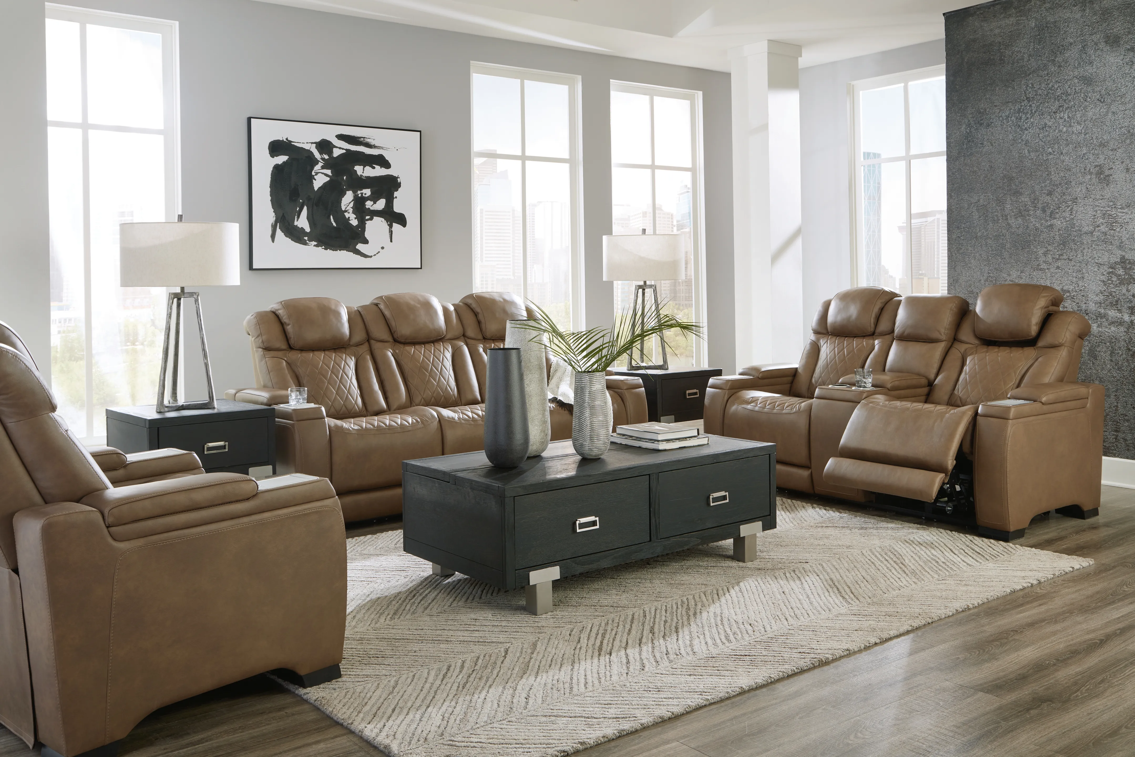 Strikefirst Power Reclining Sofa, Loveseat and Recliner - Image 17