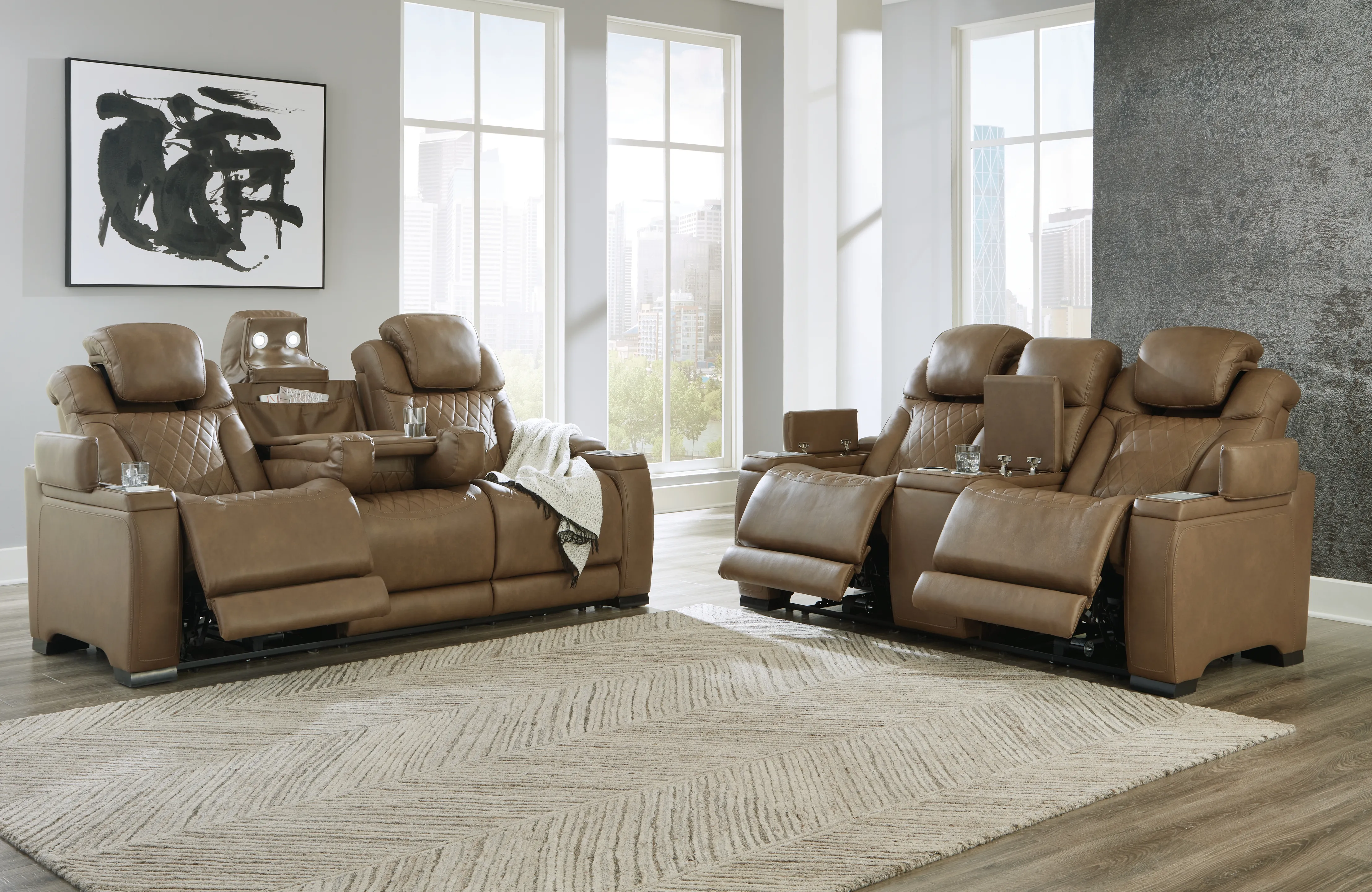 Strikefirst Power Reclining Sofa, Loveseat and Recliner - Image 22