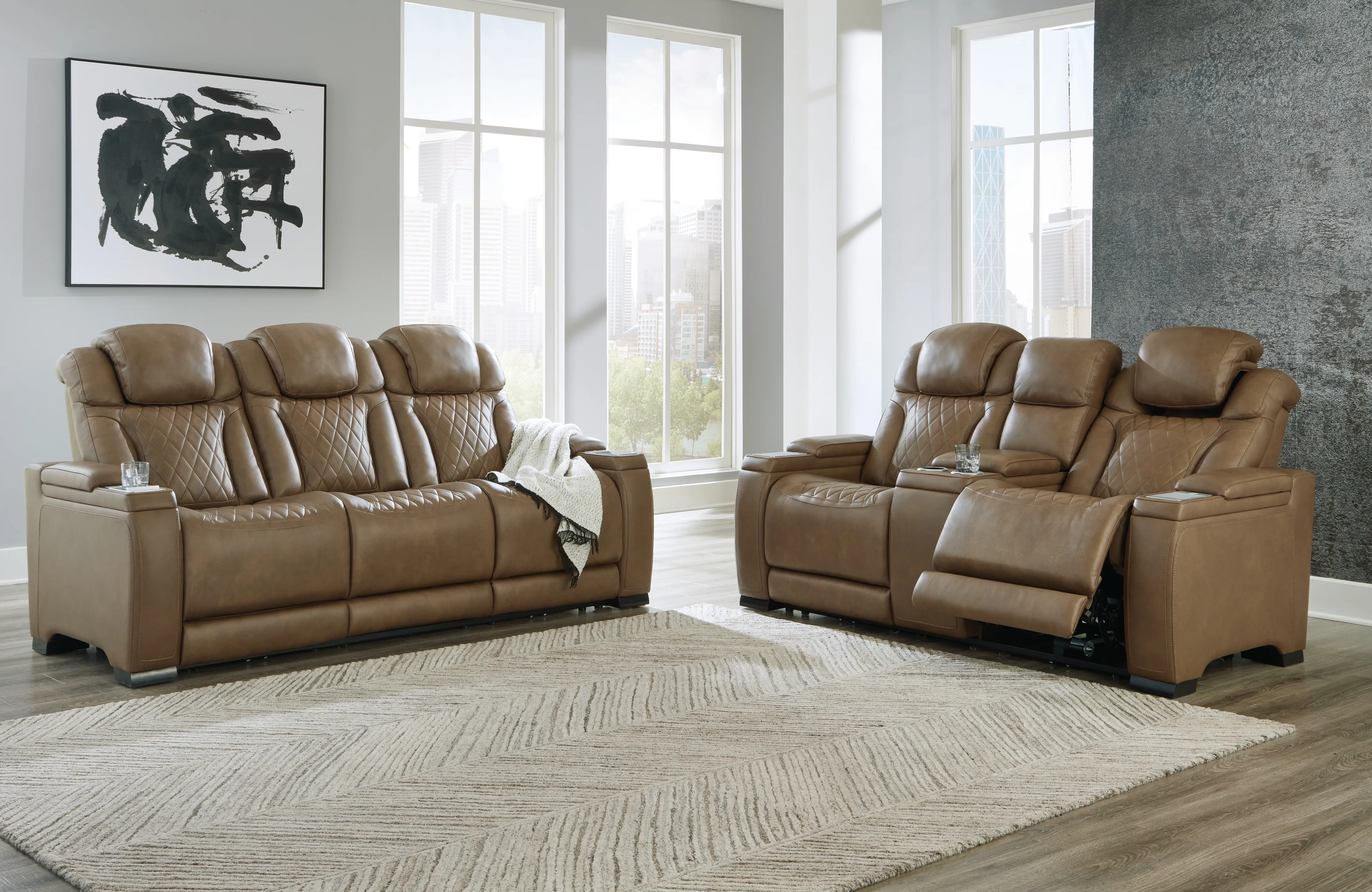 Strikefirst Power Reclining Sofa, Loveseat and Recliner - Image 21
