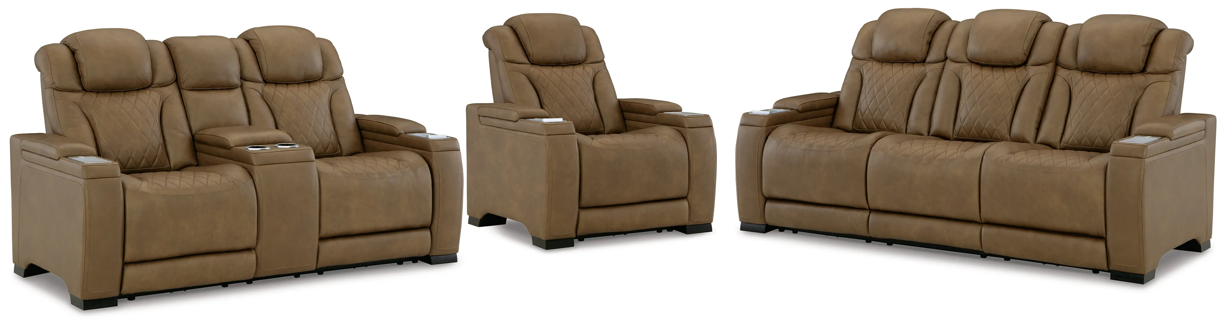 Strikefirst Power Reclining Sofa, Loveseat and Recliner