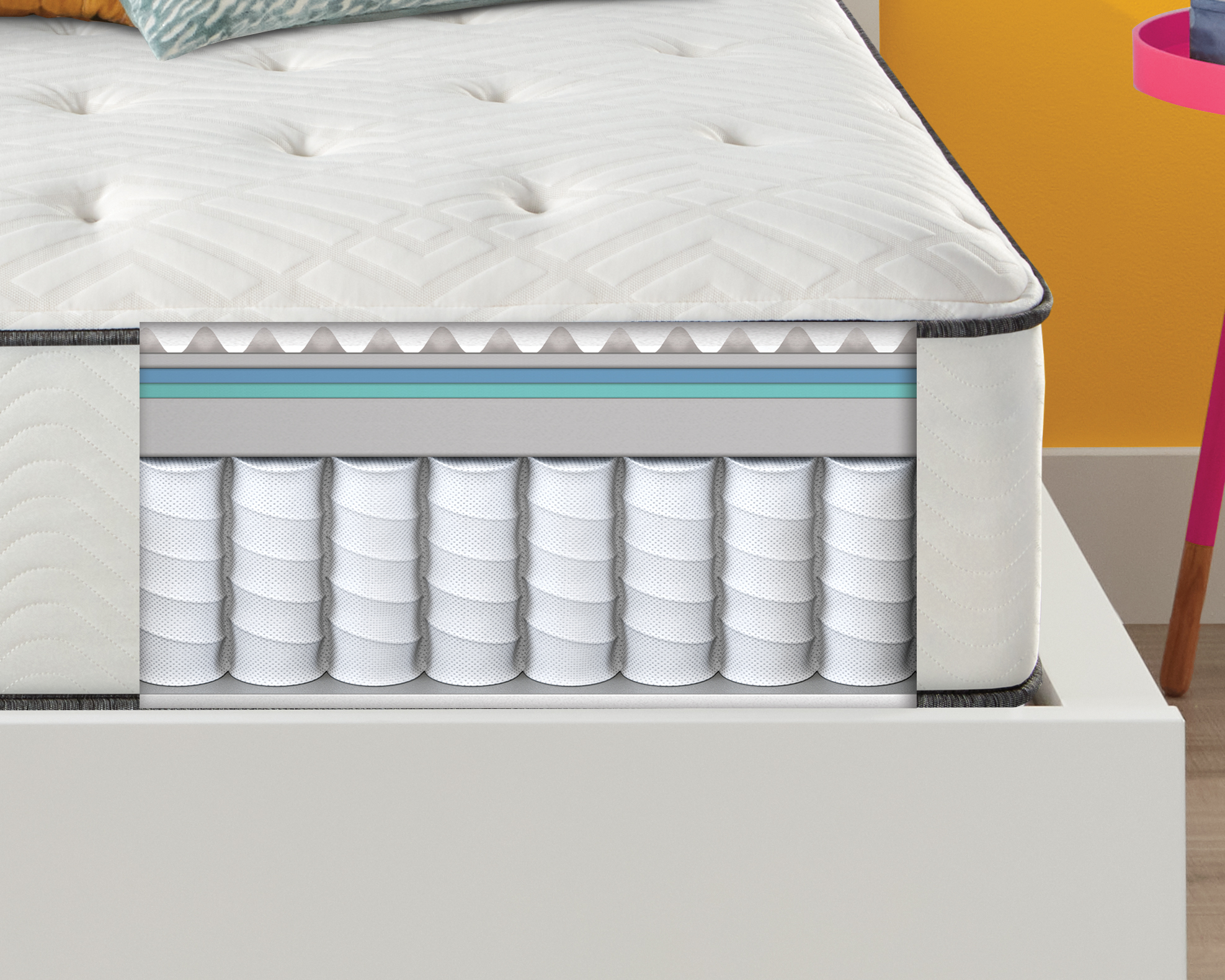 Dreamwell Vacay Firm Mattress 700812565Q By Simmons Beautyrest At The 