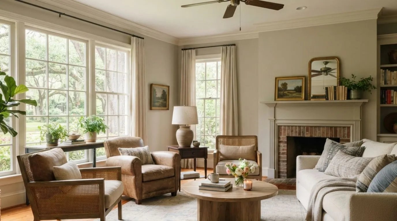 How to Create a Cozy Southern Living Room with Fu