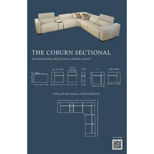 COBURN 6PC SECTIONAL