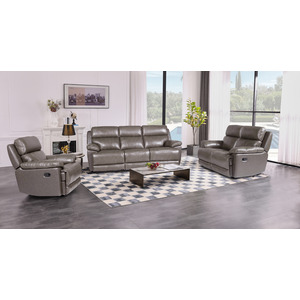 LEGEND BROWN POWER LOVESEAT 