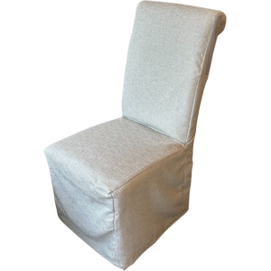 CALLIE OATMEAL SLIPCOVER CHAIR